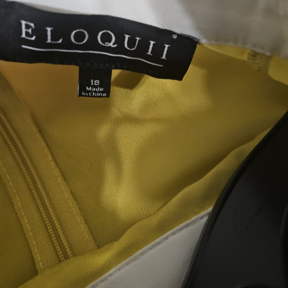 Yellow Ruffled Women's Dress - Picture 3 of 6